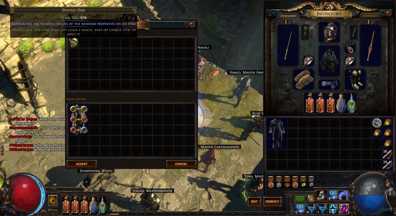 Path of exile currency system